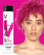 Load image into Gallery viewer, Vivid hot pink Viral Hair – Colorwash